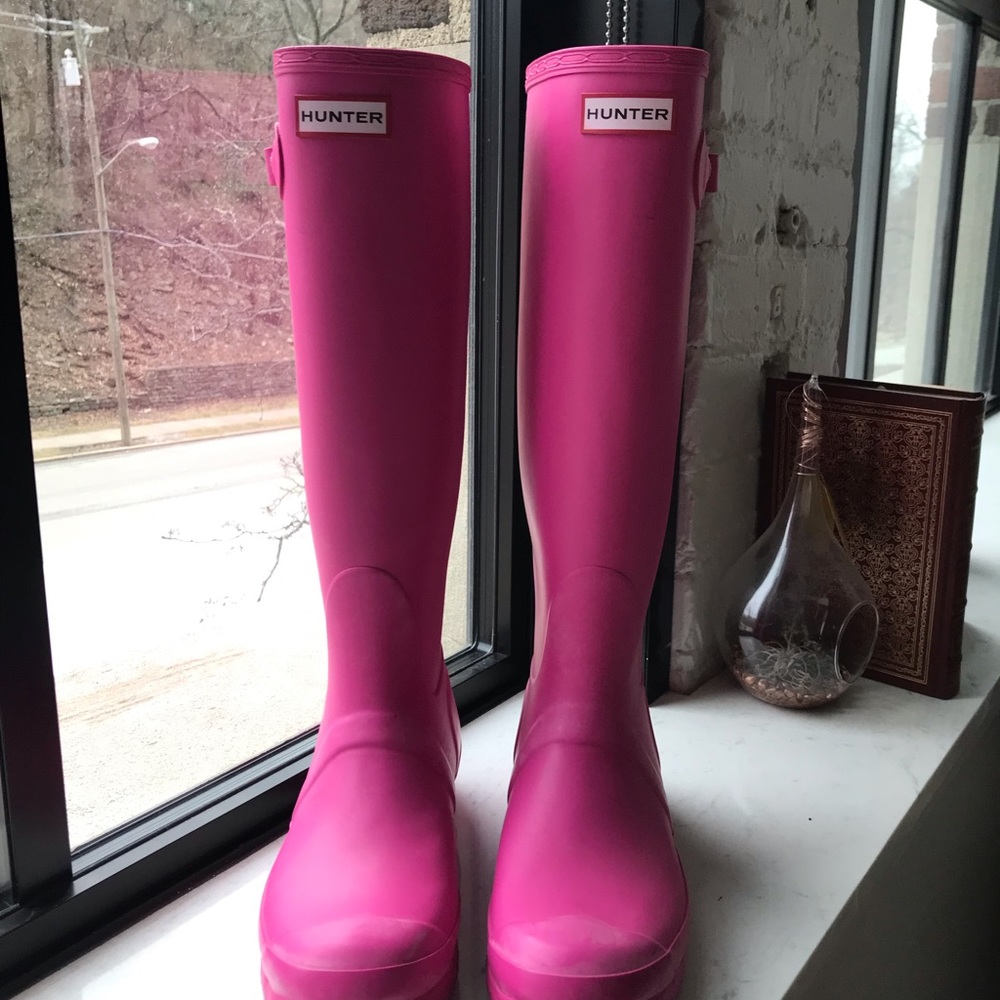 Hunter Boots Original Tall Pink